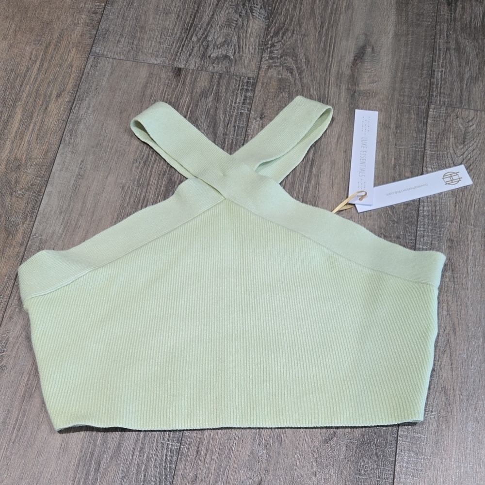 House Of Harlow 1960 Mint Green Women's Top